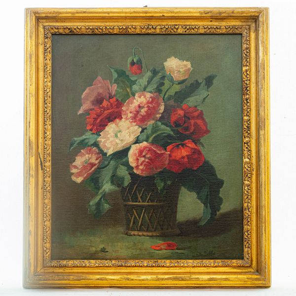 Cesto di fiori  - Asta Smart Auction: arredi, dipinti, sculture, argenti e altro a prezzi vantaggiosi - Associazione Nazionale - Case d'Asta italiane