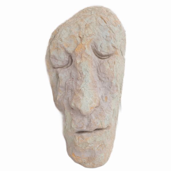 Volto, scultura in pietra rosa d'Assisi  - Asta Smart Auction: arredi, dipinti, sculture, argenti e altro a prezzi vantaggiosi - Associazione Nazionale - Case d'Asta italiane