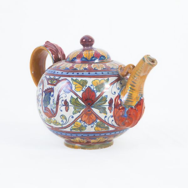 Teiera in ceramica a lustro  - Asta Smart Auction: arredi, dipinti, sculture, argenti e altro a prezzi vantaggiosi - Associazione Nazionale - Case d'Asta italiane