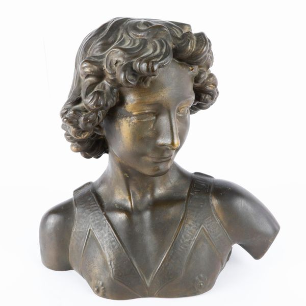 Busto di fanciullo scultura a tutto tondo,  - Asta Smart Auction: arredi, dipinti, sculture, argenti e altro a prezzi vantaggiosi - Associazione Nazionale - Case d'Asta italiane