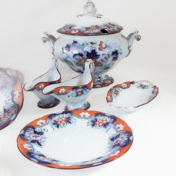 Servito in ceramica a decoro  giapponese modello Yeddo  - Asta Smart Auction: arredi, dipinti, sculture, argenti e altro a prezzi vantaggiosi - Associazione Nazionale - Case d'Asta italiane