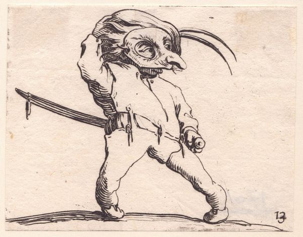 Jacques Callot : Varie figure gobbi di Iacopo Callot  - Asta Smart Auction: arredi, dipinti, sculture, argenti e altro a prezzi vantaggiosi - Associazione Nazionale - Case d'Asta italiane