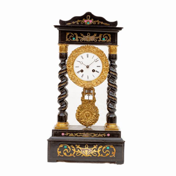 Orologio a tempio da appoggio,  - Asta Smart Auction: arredi, dipinti, sculture, argenti e altro a prezzi vantaggiosi - Associazione Nazionale - Case d'Asta italiane