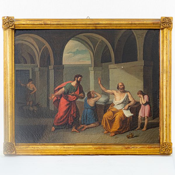 Scuola di Socrate  - Asta Smart Auction: arredi, dipinti, sculture, argenti e altro a prezzi vantaggiosi - Associazione Nazionale - Case d'Asta italiane