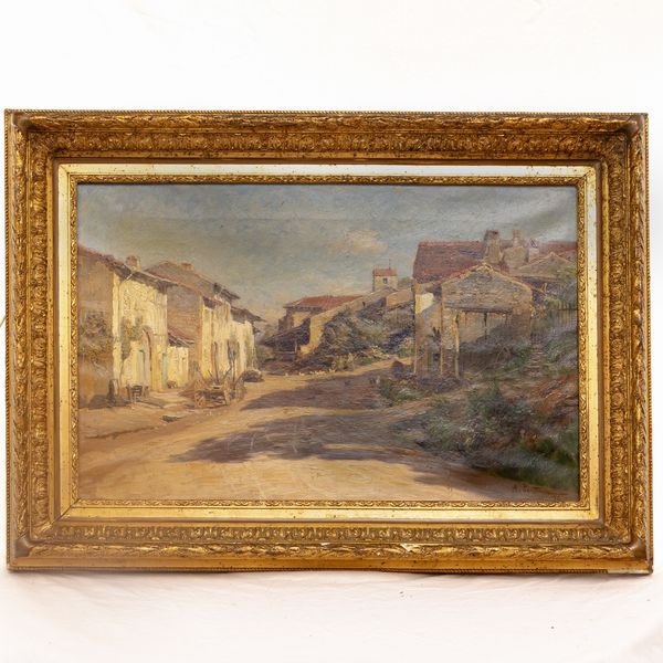 ALFRED RENAUDIN : Paesaggio lorenese  - Asta Smart Auction: arredi, dipinti, sculture, argenti e altro a prezzi vantaggiosi - Associazione Nazionale - Case d'Asta italiane