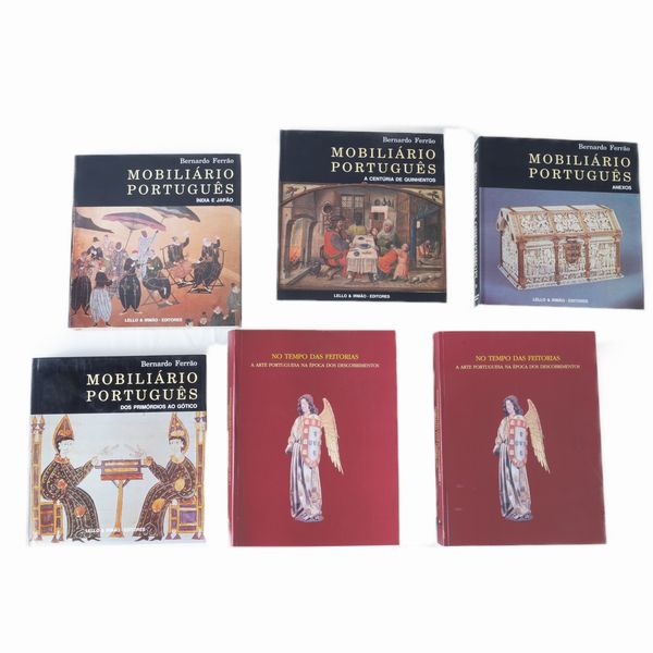 Lotto di sei volumi di Bernardo Ferrao  - Asta Smart Auction: arredi, dipinti, sculture, argenti e altro a prezzi vantaggiosi - Associazione Nazionale - Case d'Asta italiane