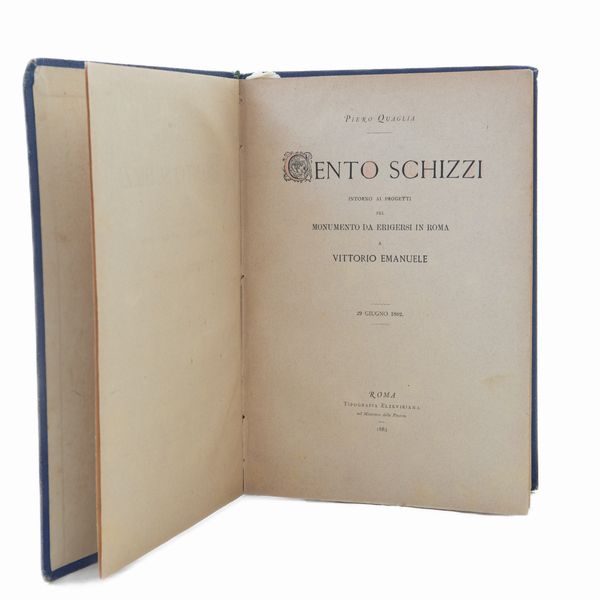 Cento Schizzi di Pietro Quaglia  - Asta Smart Auction: arredi, dipinti, sculture, argenti e altro a prezzi vantaggiosi - Associazione Nazionale - Case d'Asta italiane