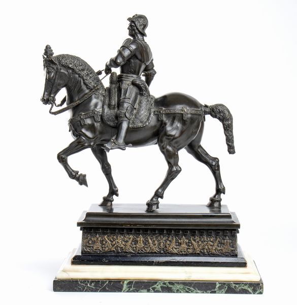 Ritratto equestre del Colleoni  - Asta Smart Auction: arredi, dipinti, sculture, argenti e altro a prezzi vantaggiosi - Associazione Nazionale - Case d'Asta italiane