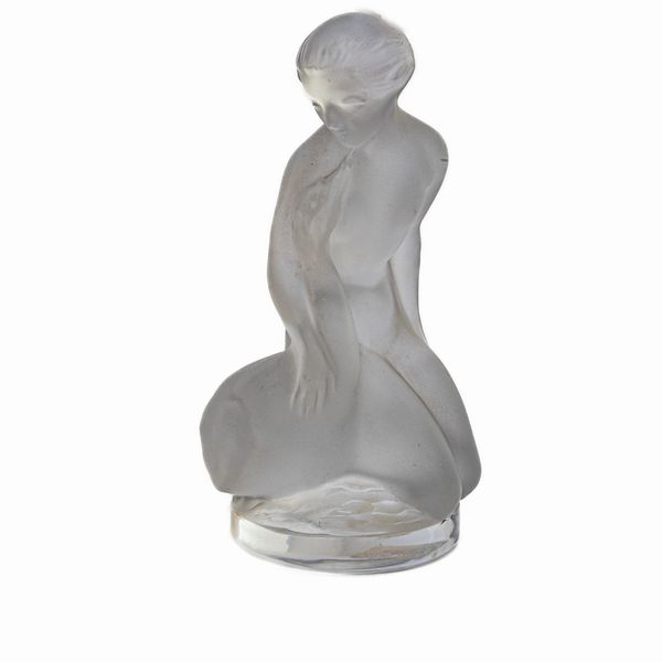 Leda e il cigno, scultura in cristallo Lalique  - Asta Smart Auction: arredi, dipinti, sculture, argenti e altro a prezzi vantaggiosi - Associazione Nazionale - Case d'Asta italiane