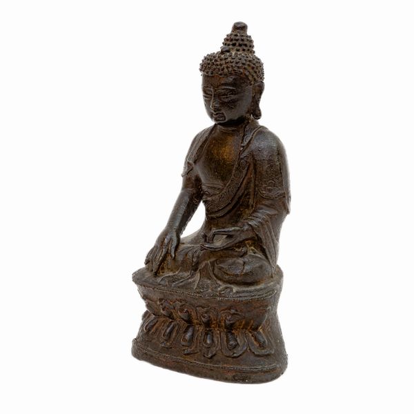 Buddha in bronzo  - Asta Smart Auction: arredi, dipinti, sculture, argenti e altro a prezzi vantaggiosi - Associazione Nazionale - Case d'Asta italiane