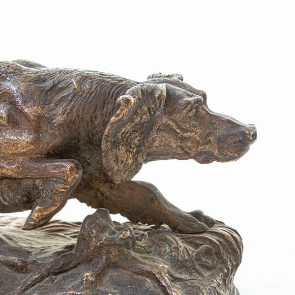 Setter, scultutra in bronzo a tutto tondo  - Asta Smart Auction: arredi, dipinti, sculture, argenti e altro a prezzi vantaggiosi - Associazione Nazionale - Case d'Asta italiane