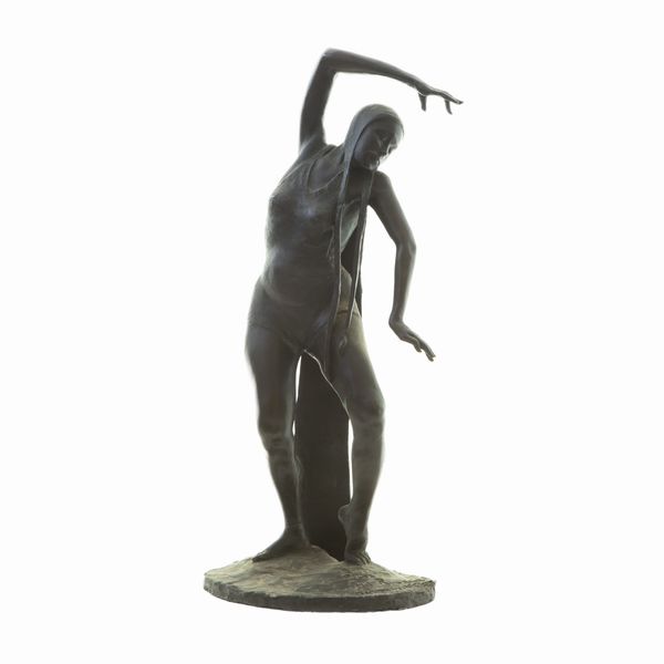 Danzatrice, scultura in bronzo  - Asta Smart Auction: arredi, dipinti, sculture, argenti e altro a prezzi vantaggiosi - Associazione Nazionale - Case d'Asta italiane