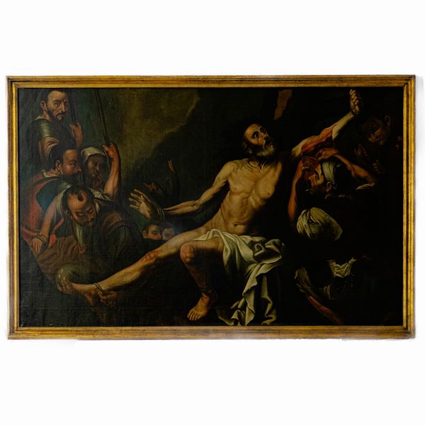 Martirio di San Bartolomeo,  - Asta Smart Auction: arredi, dipinti, sculture, argenti e altro a prezzi vantaggiosi - Associazione Nazionale - Case d'Asta italiane