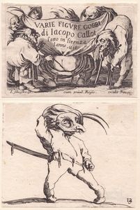 Jacques Callot - Varie figure gobbi di Iacopo Callot