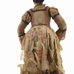 Popolana figura del presepe napoletano in ceramica e paglia  - Asta Smart Auction: arredi, dipinti, sculture, argenti e altro a prezzi vantaggiosi - Associazione Nazionale - Case d'Asta italiane