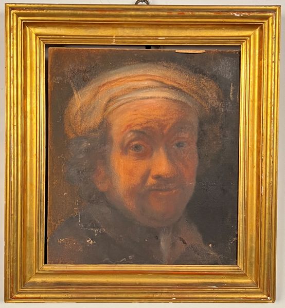 Rembrandt Van Rijn, copia da Autoritratto  - Asta Antiquariato - Associazione Nazionale - Case d'Asta italiane