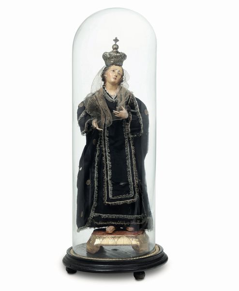 Madonna dolente. Arte italiana del XIX secolo  - Asta Scultura - Associazione Nazionale - Case d'Asta italiane