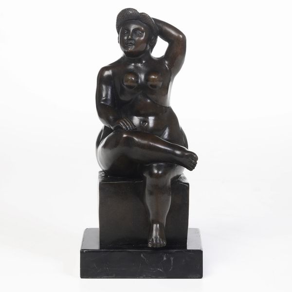 Firmato Barye Figura femminile seduta  - Asta Scultura - Associazione Nazionale - Case d'Asta italiane