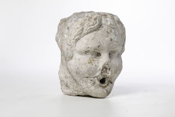 Testa maschile. Scultore del XVII secolo  - Asta Scultura - Associazione Nazionale - Case d'Asta italiane