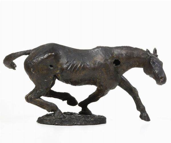 Fonditore del XX secolo Cavallo  - Asta Scultura - Associazione Nazionale - Case d'Asta italiane