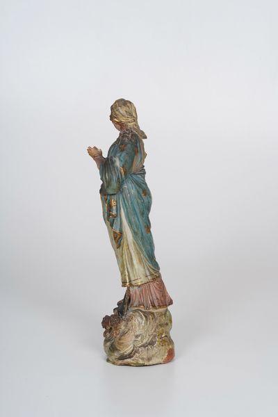 Immacolata concezione. Plasticatore del XIX secolo  - Asta Scultura - Associazione Nazionale - Case d'Asta italiane