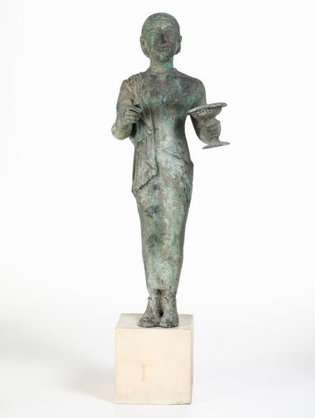 Scultura in bronzo, da un modello archeologico, XX secolo  - Asta Scultura - Associazione Nazionale - Case d'Asta italiane