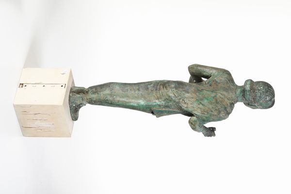 Scultura in bronzo, da un modello archeologico, XX secolo  - Asta Scultura - Associazione Nazionale - Case d'Asta italiane