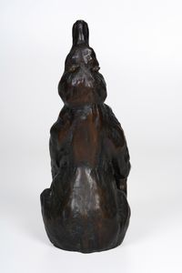 Scultura raffigurante orso in bronzo. Non firmata, fonditore del XX secolo  - Asta Scultura - Associazione Nazionale - Case d'Asta italiane