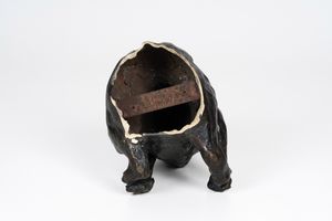 Scultura raffigurante orso in bronzo. Non firmata, fonditore del XX secolo  - Asta Scultura - Associazione Nazionale - Case d'Asta italiane