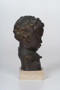 Giuseppe Franzese (?) Busto di bambino  - Asta Scultura - Associazione Nazionale - Case d'Asta italiane