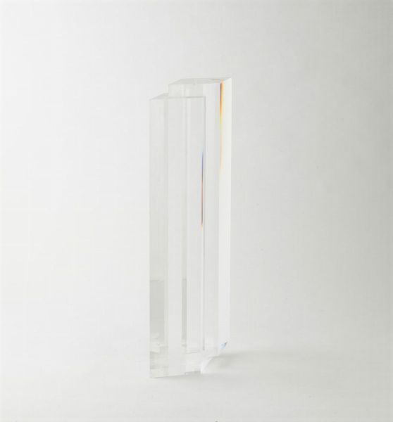 Alessio Tasca, : Scultura in plexiglas Firma originale.  - Asta Design LAB - Associazione Nazionale - Case d'Asta italiane