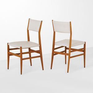 GIO PONTI - Due sedie mod. Leggera