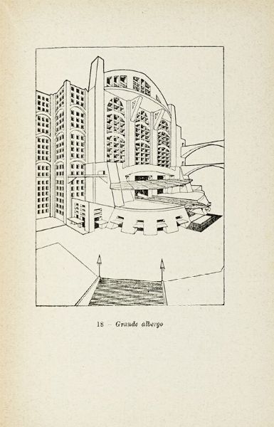 Virgilio Marchi : Architettura futurista.  - Asta Libri, autografi e manoscritti - Associazione Nazionale - Case d'Asta italiane