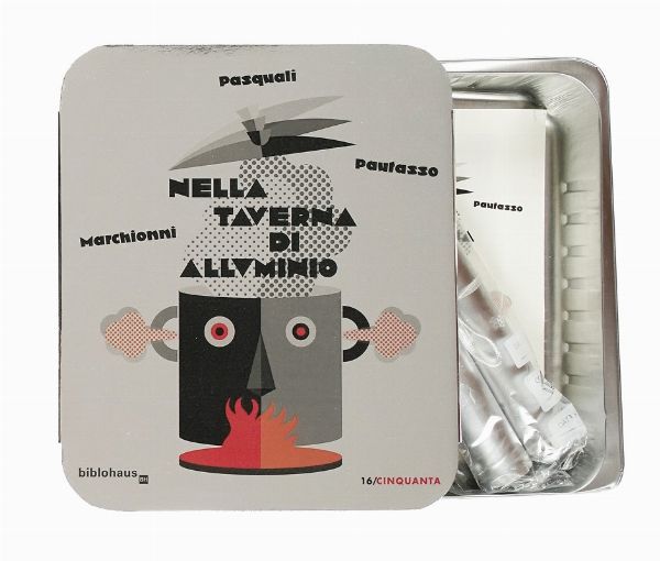 SIMONE PASQUALI : Nella taverna di alluminio.  - Asta Libri, autografi e manoscritti - Associazione Nazionale - Case d'Asta italiane