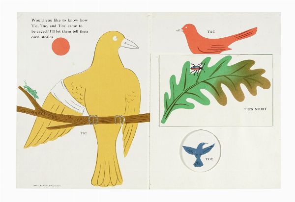 BRUNO MUNARI : Tic, tac, and toc.  - Asta Libri, autografi e manoscritti - Associazione Nazionale - Case d'Asta italiane