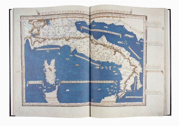 CLAUDIUS PTOLEMAEUS : Cosmographia. Ms Magliab. XIII.16.  - Asta Libri, autografi e manoscritti - Associazione Nazionale - Case d'Asta italiane