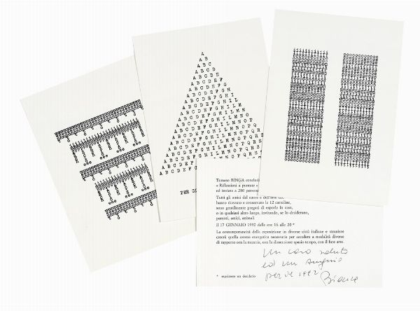 ROMANA LODA : Interessantissima raccolta di pubblicazioni, cataloghi, manifesti, inviti e scritti di alcune delle artiste che hanno preso parte alla famosa mostra collettiva femminista 'Magma' di Castelvecchio, organizzata del 1977 da Romana Loda.  - Asta Libri, autografi e manoscritti - Associazione Nazionale - Case d'Asta italiane