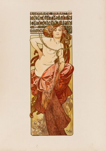 Alphonse Mucha : Documents dcoratifs. 1901-1902.  - Asta Libri, autografi e manoscritti - Associazione Nazionale - Case d'Asta italiane