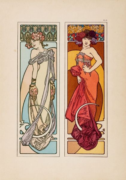 Alphonse Mucha : Documents dcoratifs. 1901-1902.  - Asta Libri, autografi e manoscritti - Associazione Nazionale - Case d'Asta italiane