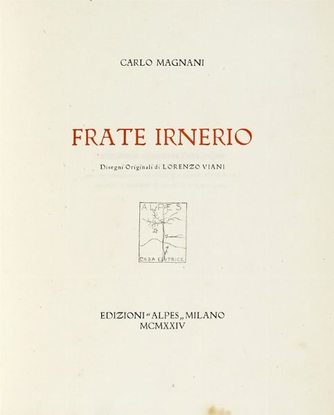 Lorenzo Viani : Lorenzo Viani. 8 xilografie originali.  - Asta Libri, autografi e manoscritti - Associazione Nazionale - Case d'Asta italiane