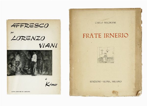 Lorenzo Viani : Lorenzo Viani. 8 xilografie originali.  - Asta Libri, autografi e manoscritti - Associazione Nazionale - Case d'Asta italiane