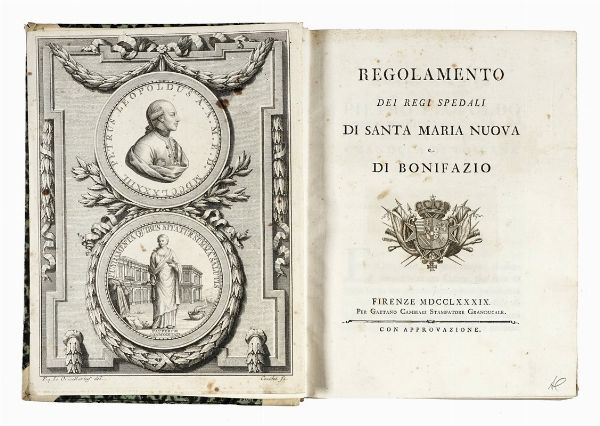 FRANCESCO BRUNI : Storia dell'I. e R. Spedale di S. Maria degl'Innocenti di Firenze e di molti altri...  - Asta Libri, autografi e manoscritti - Associazione Nazionale - Case d'Asta italiane