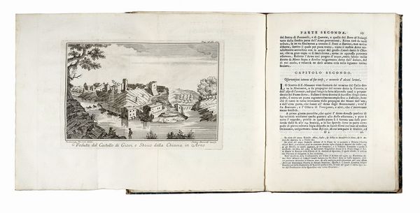 FERDINANDO MOROZZI : Dello stato antico e moderno del fiume Arno e delle cause e de' rimedi delle sue inondazioni [...] Parte Prima (-Seconda).  - Asta Libri, autografi e manoscritti - Associazione Nazionale - Case d'Asta italiane