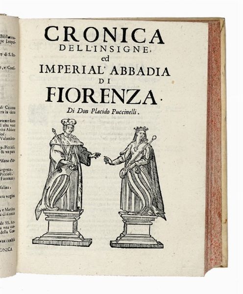 PLACIDO PUCCINELLI : Istoria dell'eroiche attioni di Ugo il grande duca della Toscana, di Spoleto...  - Asta Libri, autografi e manoscritti - Associazione Nazionale - Case d'Asta italiane