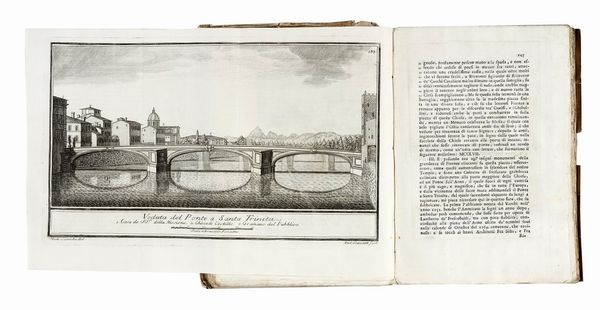 GIUSEPPE RICHA : Notizie istoriche delle chiese fiorentine divise ne' suoi quartieri [...]. Tomo Primo (-decimo postumo ed ultimo).  - Asta Libri, autografi e manoscritti - Associazione Nazionale - Case d'Asta italiane