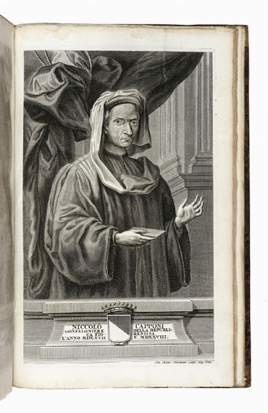 BERNARDO SEGNI : Storie fiorentine [...] dall'anno 1527 al 1555. Colla vita di Niccol Capponi...  - Asta Libri, autografi e manoscritti - Associazione Nazionale - Case d'Asta italiane