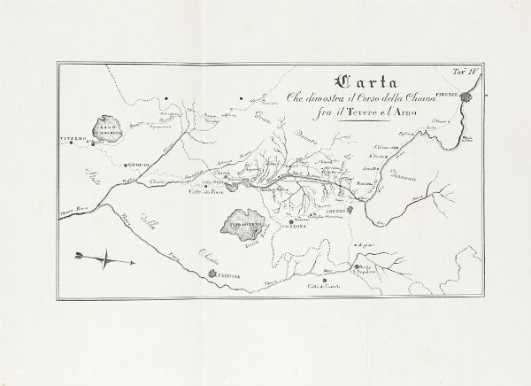 LUIGI TRAMONTANI : Istoria naturale del Casentino con la vera teoria della terra...  - Asta Libri, autografi e manoscritti - Associazione Nazionale - Case d'Asta italiane