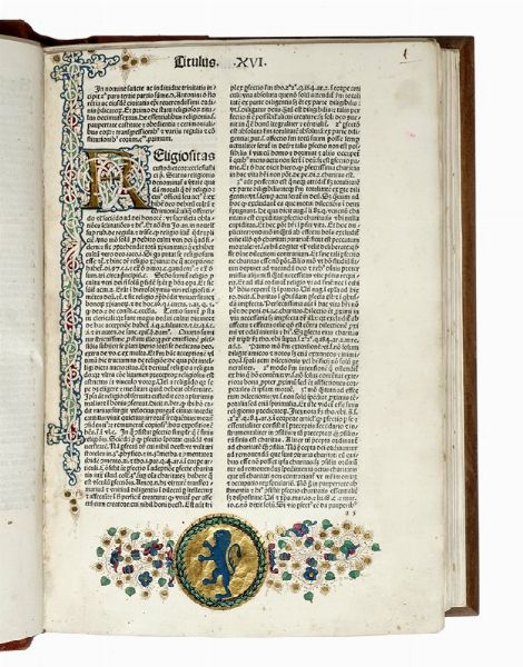 ANTONINO (SANTO) : [Incipit prologus tertie partis summe beati Antonini archipresulis florentini ordinis predicatorum].  - Asta Libri, autografi e manoscritti - Associazione Nazionale - Case d'Asta italiane