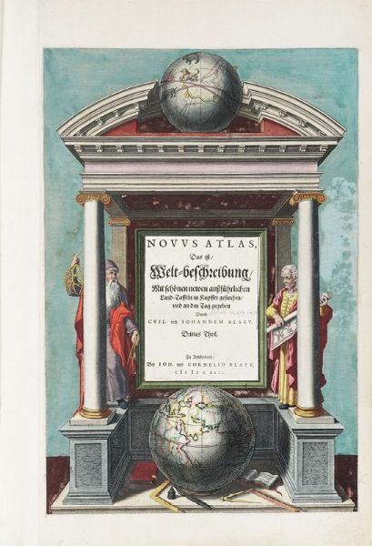 Willem Janszoon Blaeu : Novus atlas... (Italia).  - Asta Libri, autografi e manoscritti - Associazione Nazionale - Case d'Asta italiane