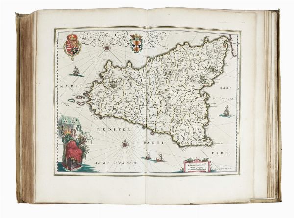 Willem Janszoon Blaeu : Novus atlas... (Italia).  - Asta Libri, autografi e manoscritti - Associazione Nazionale - Case d'Asta italiane